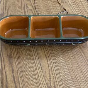 Ceramic Divided Serving Dish